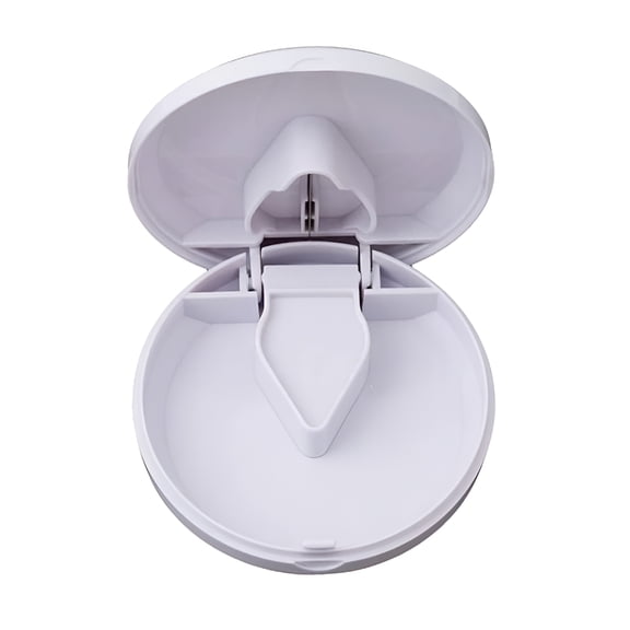 XIRQI Pill Cutter,Professional Medical Pill Splitter for Large,Small,And Tiny Pills,Double Stainless Steel Blades,Ideal for Cutting Tablets,Vitamins in Half Or Quarter for Home, Travel, Dail