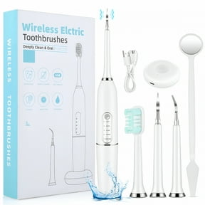 XIRQI Plaque Remover for Deep Cleaning Teeth,Rechargeable Tartar Remover for Teeth,Ultrasonic Vibration Removing Plaque,Tartar,Stains,Dental Calculus