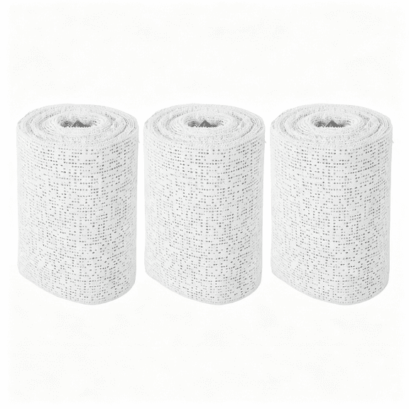 XIRQI Plaster Bandage Roll for Artists and Hobbyists, Diy Craft Kit | Cloth Gloves Included, Cloth and Plaster Materials, Fast Drying Texture Support, Flexible Modeling for Craft Projects