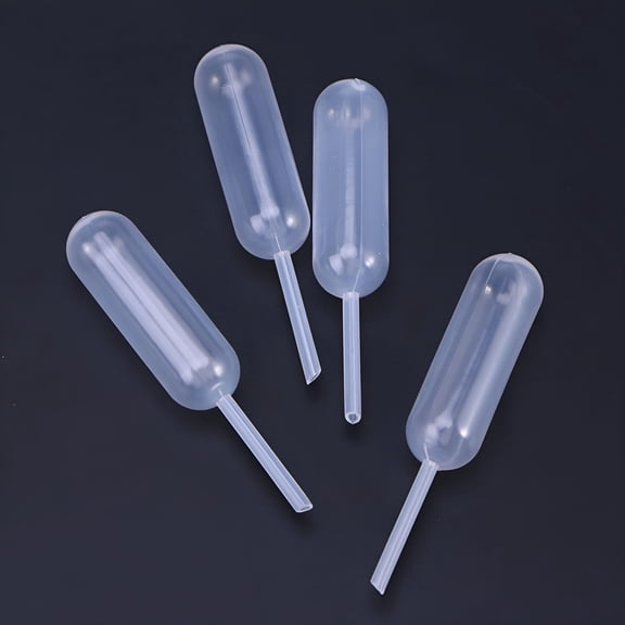 XIRQI 2026 New Plastic Disposable Dropper Pipettes 100Pcs for Medical and Baking for Lab,Kitchen,Crafts,Experiments Disposable Pipettes