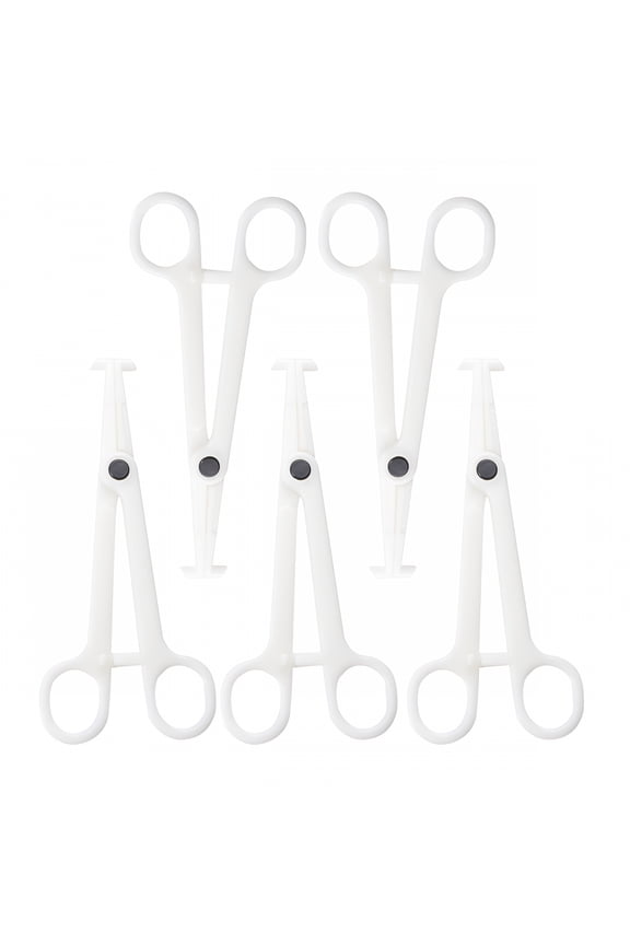 Plastic Piercing Clamps Kit for Body Piercing (5pcs)