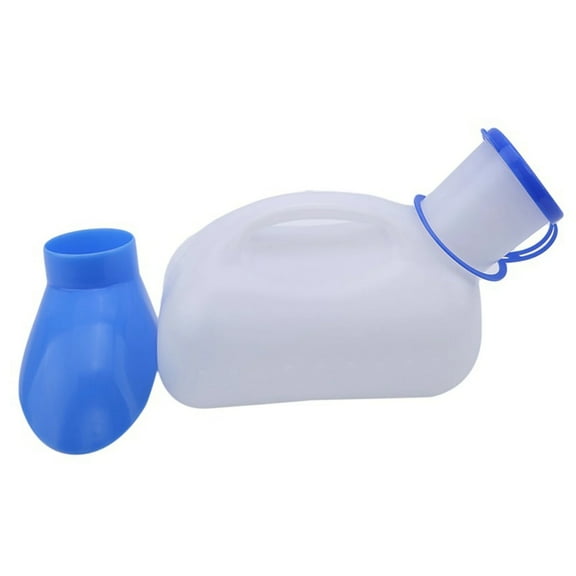 XIRQI Portable Toilet,Leak Proof Travel Urinal with Large Capacity,Travel Toilet for Men and Women