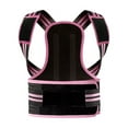 thumbnail image 1 of XIRQI Posture Corrector for Women,Polyester Back Posture Corrector Women,Shoulder Brace,Pink,S, 1 of 6