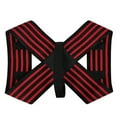 thumbnail image 1 of XIRQI Posture Corrector for Women,Breathable Fabric Back Brace,High Elastic Fabric Shoulder Brace,Red,S, 1 of 6
