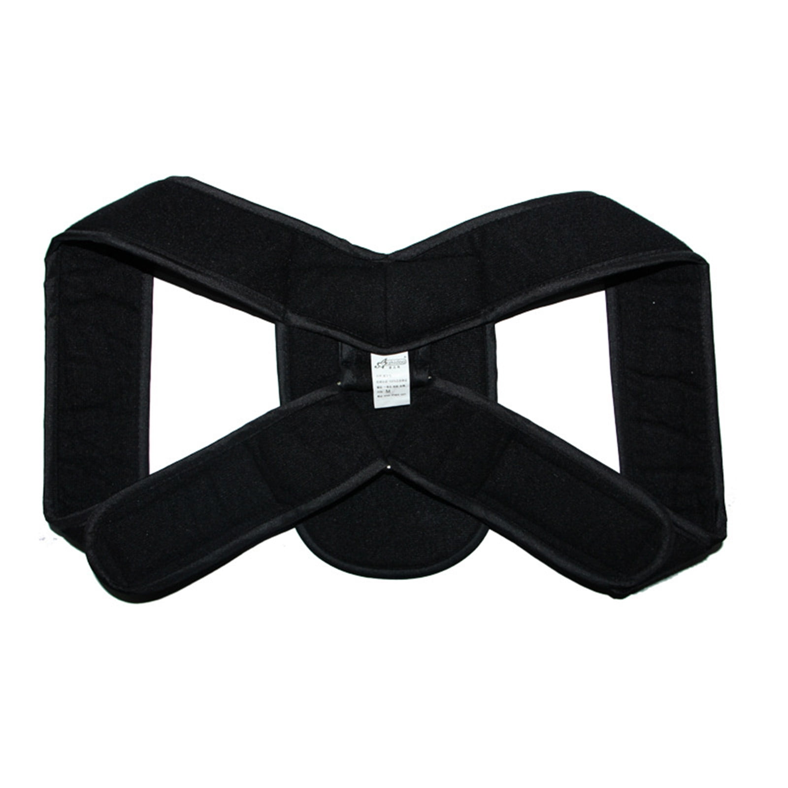 XIRQI Posture Corrector for Women,Elastic Shoulder Straps Back Brace,Convenient and Comfortable Shoulder Brace,Black,L