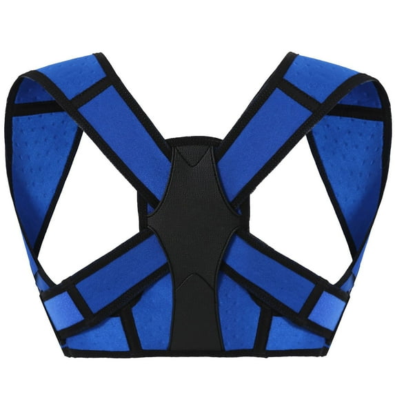 XIRQI Posture Corrector for Women,Posture Correction Back Brace,Women-Specific Design Shoulder Brace,Blue,L/XL