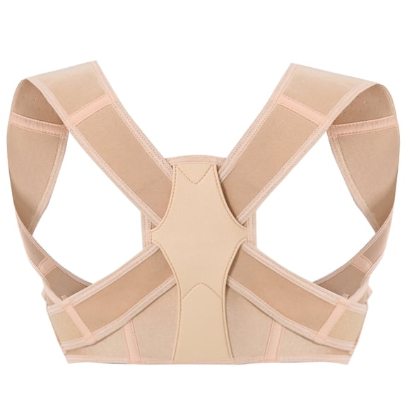 XIRQI Posture Corrector for Women,Posture Correction Back Brace,Women-Specific Design Shoulder Brace,Fleshcolor,L/XL