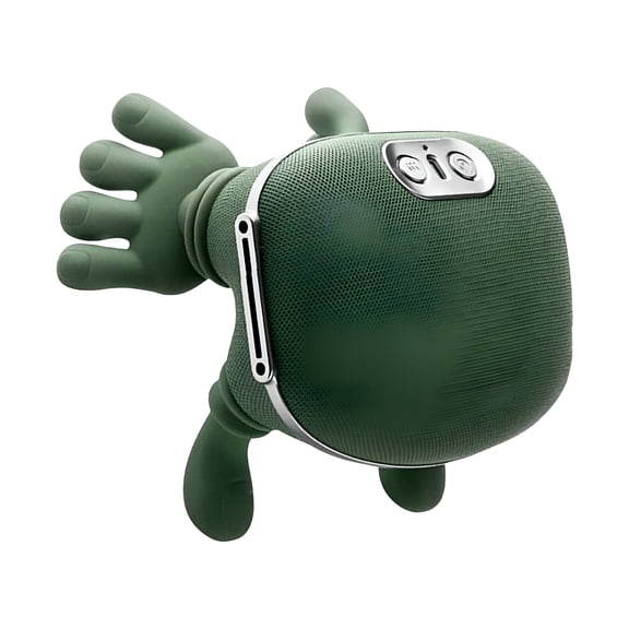 XIRQI Real Touch Heat Massager, Bionic Hand-Like Portable Acupressure Massager Relaxes Neck and Back Muscles, Uses 4D Electric Kneading to Deeply Knead Tissues and Relieve Pain; Rechargeable