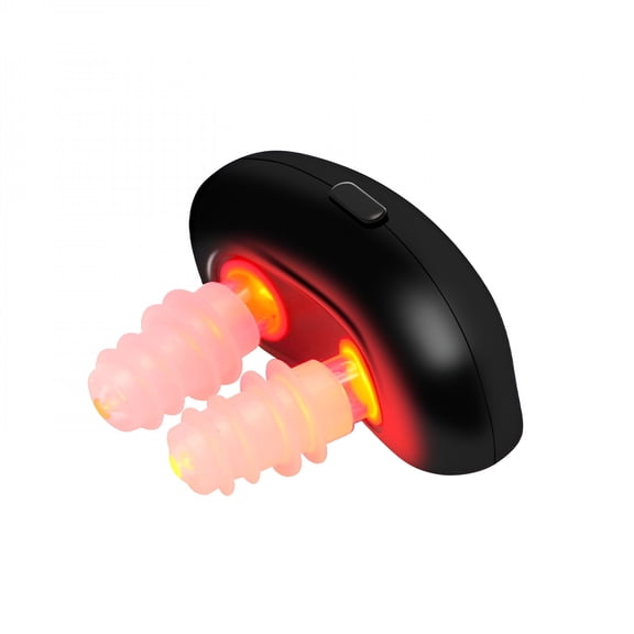 XIRQI Red Light Sinus Device, Usb Rhinitis Instrument Colds Nose Red Light Nasal Comforter Infrared Nasal Reliever 1Pcs, Black Nasal Red Light Therapy Device