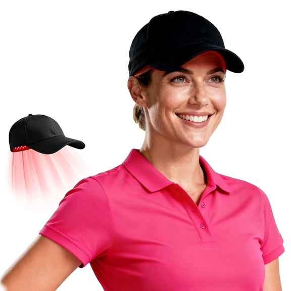 XIRQI Red Light Therapy for Hair Growth,Wireless Laser Cap for Hair Regrowth,Red Light Therapy Cap for Hair Growth