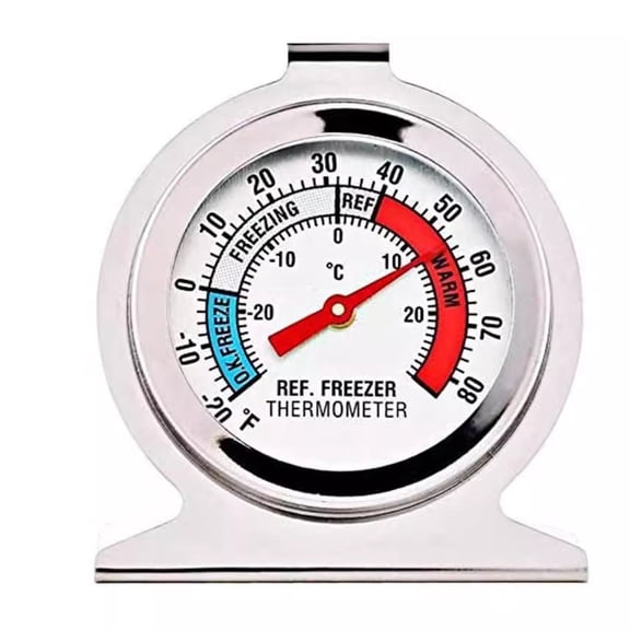GJX Refrigerator Thermometer,Digital Temperature Monitor for Fridge & Freezer,Easy Display