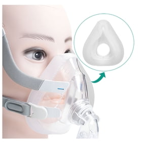 XIRQI Replacement Mask Cushion for Full Face Mask,2 Packs Reliable Seal&Perfect Fit-Accessories Replacement Supplies (Medium)