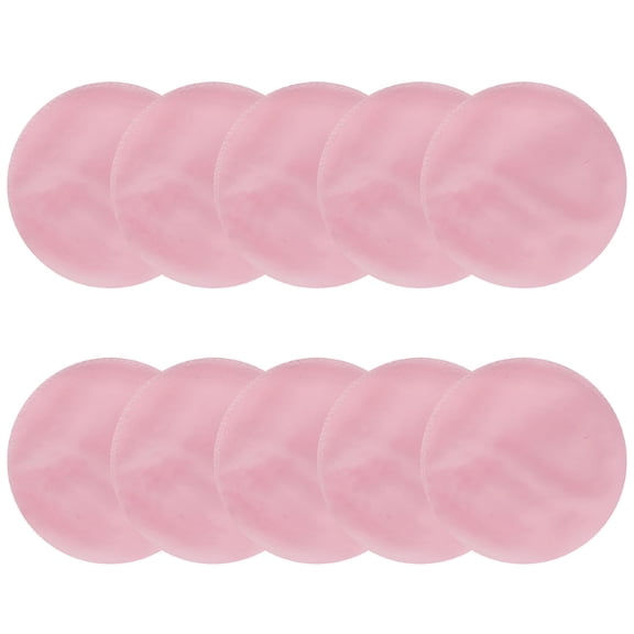 XIRQI Reusable Makeup Remover Pads-10 Pieces Soft Organic Cotton Rounds with Washable Drawstring