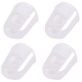 thumbnail image 1 of XIRQI Rubber Finger Tips, 4 Pack Silicone Thumb Fingertip Protector Covers Pads Thimble for Guitar Playing Office Counting Sewing, 1 of 7