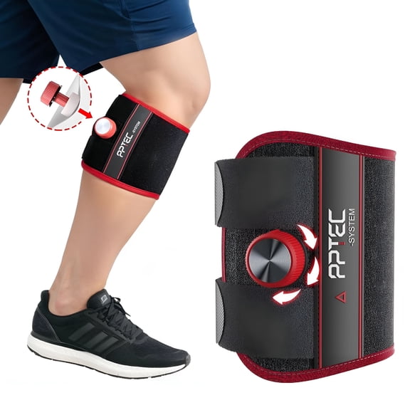 XIRQI Sciatica Pain Relief Devices - New Sciatica Pain Relief Brace with Adjustable Knob and 2 Versions Pressure Pad for Sciatica Nerve, Lower Back Hip Pain Relief, Knee Brace for Men Women