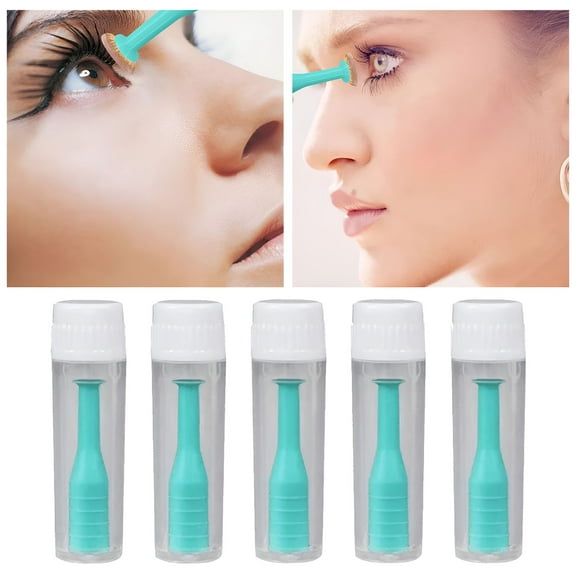 XIRQI Scleral Lens Remover and Inserter Tool, Soft Silicone Ventless Suction Cup for Hard Contacts, Hygienic Plunger Applicator Stick with Travel Storage Case
