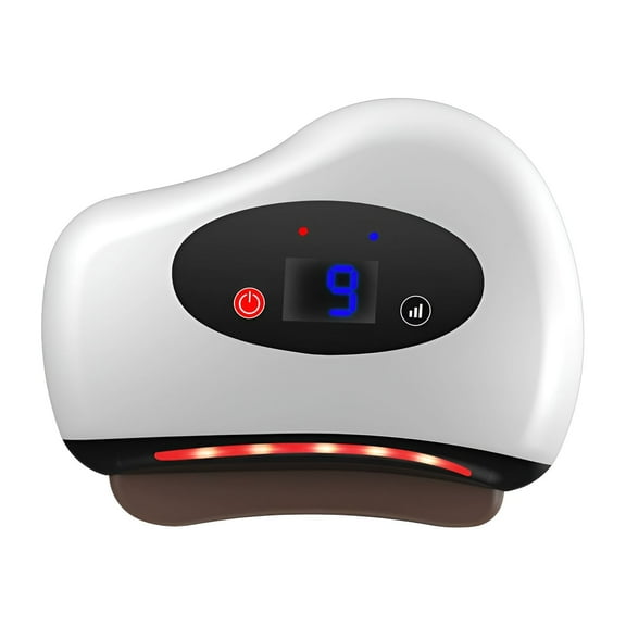 XIRQI Scraping,Microcurrent Facial Technology Face Lift Device,Reduces Fine Lines & Wrinkles Face Massager Tool,White