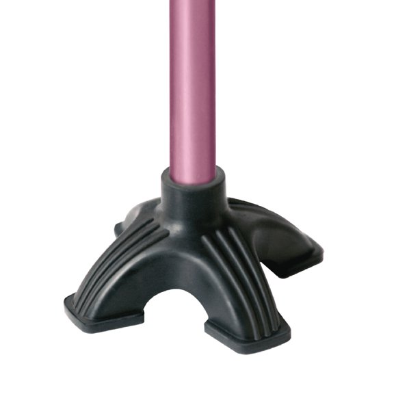 XIRQI Self Standing Cane Tip Base, Non-Slip, Universal Fit, 250 lb Weight Capacity, Free Standing Design cane tip
