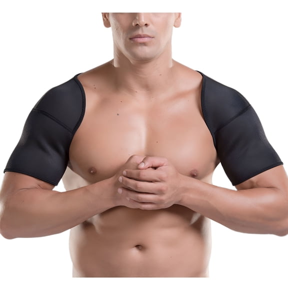 XIRQI Shoulder Brace for Right and Left,Rotator Cuff Support,Dislocated AC Joint,Frozen Shoulder,Sprain,Soreness