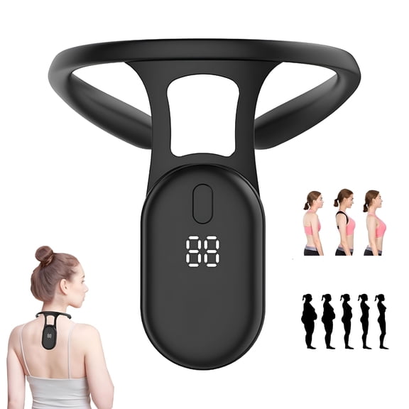XIRQI Smart Back Support,Smart Corrector for Hunchback,Correcting Hunchback,Posture Correcting,Back Posture Monitoring Improving the Hunchback Posture Corrector Vibrating