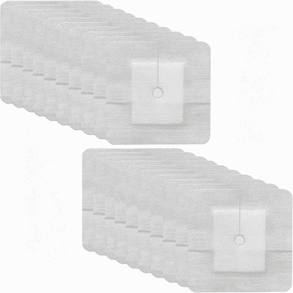 XIRQI Split Drain Adhesive Bandages,4" X 4" 15Pcs Pd Catheter Feeding Tube Pads,G Tube Covers Foley Tubing Stabilization Device,Peritoneal Dialysis Accessories Catheter Patch Supplies