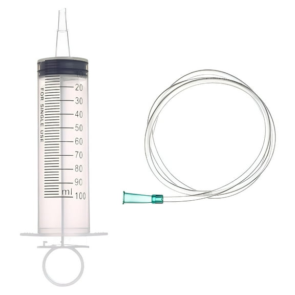 XIRQI 2026 New Syringe Large Syringes Reusable Pump Measuring with Scale Syringe with Tube for Cooking,Baking,Gardening,Crafts,Laboratory,Diy Projects