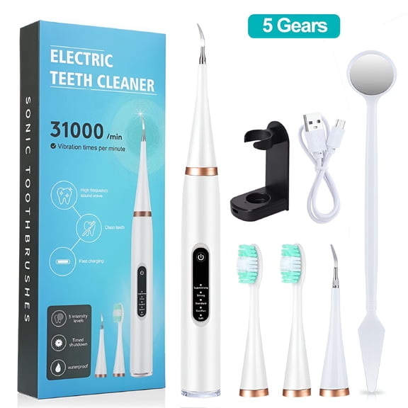 XIRQI Tartar Plaque Remover for Teeth Dental Scaler Electric Calculus Teeth Cleaner