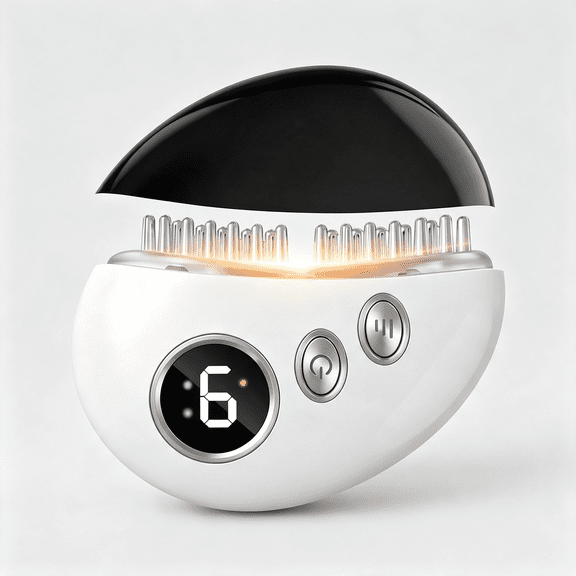 XIRQI Tmj Relief Products Jaw&Face Massager-3-In-1 Electric Tmj Massage Tool with Heat&Vibration-Microcurrent Jaw Massager for Clenching Discomfort,Neck Stiffness&Facial Relaxation