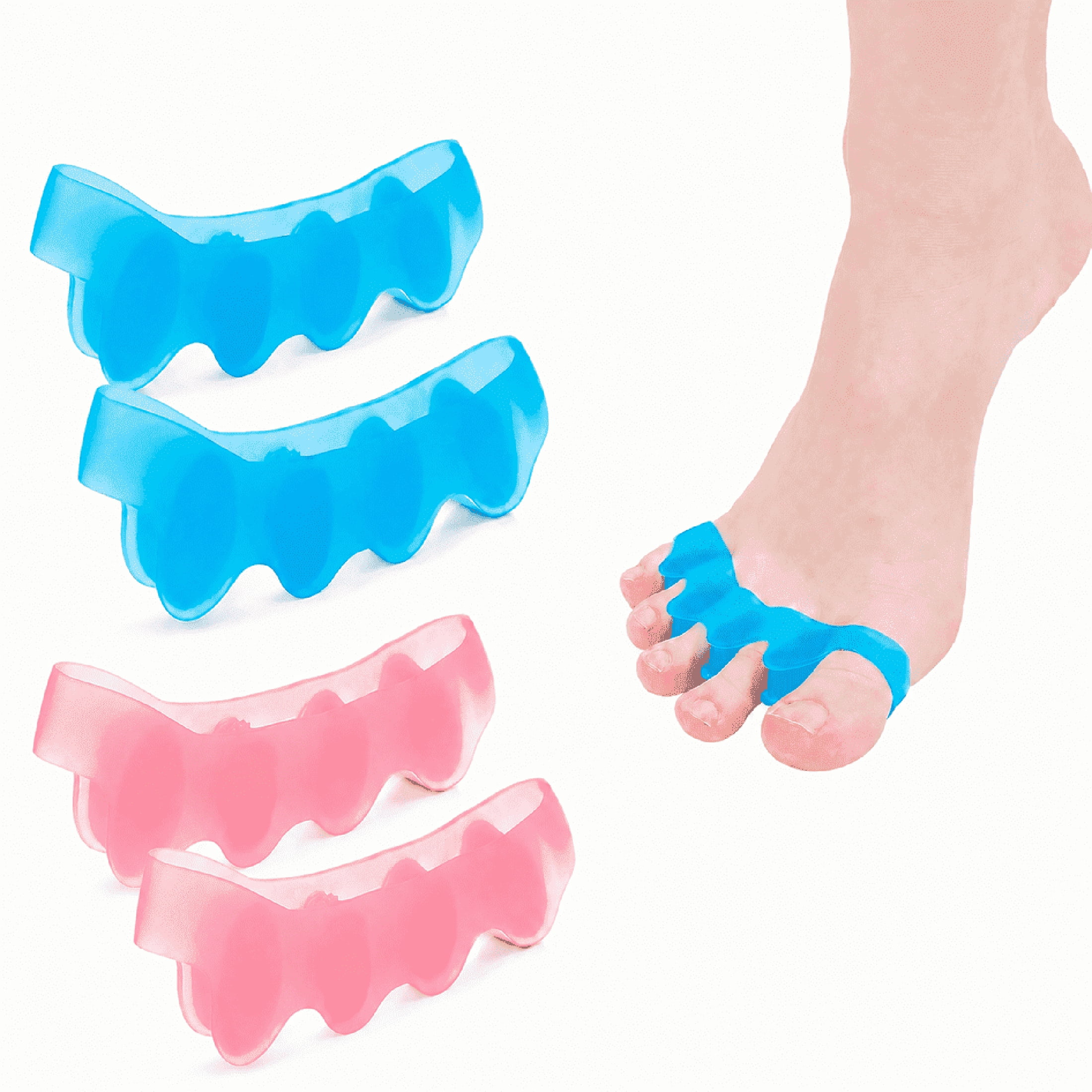 Toe Raiser XIRQI Toe Spacers for Women Men,Bunion Corrector Toe Spacers,Toe ...