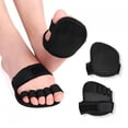 thumbnail image 1 of XIRQI Toe Straightener Splint,Hammer Toe Cushions Pads Toe Alignment Loops,Metatarsal Pads Bunion Guard Separators,Toe Support Brace Wraps for Crooked,Hammer,Claw Toes,Hallux Valgus (S), 1 of 6