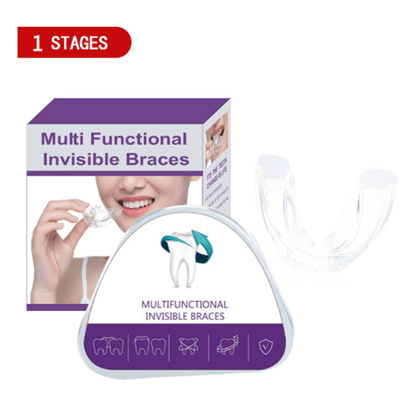 XIRQI Tooth Repair Kit,Improve the Condition of the Front Teeth Mouth Guard,Slows Cheek Muscle Contraction Teeth Whitening,Phase One