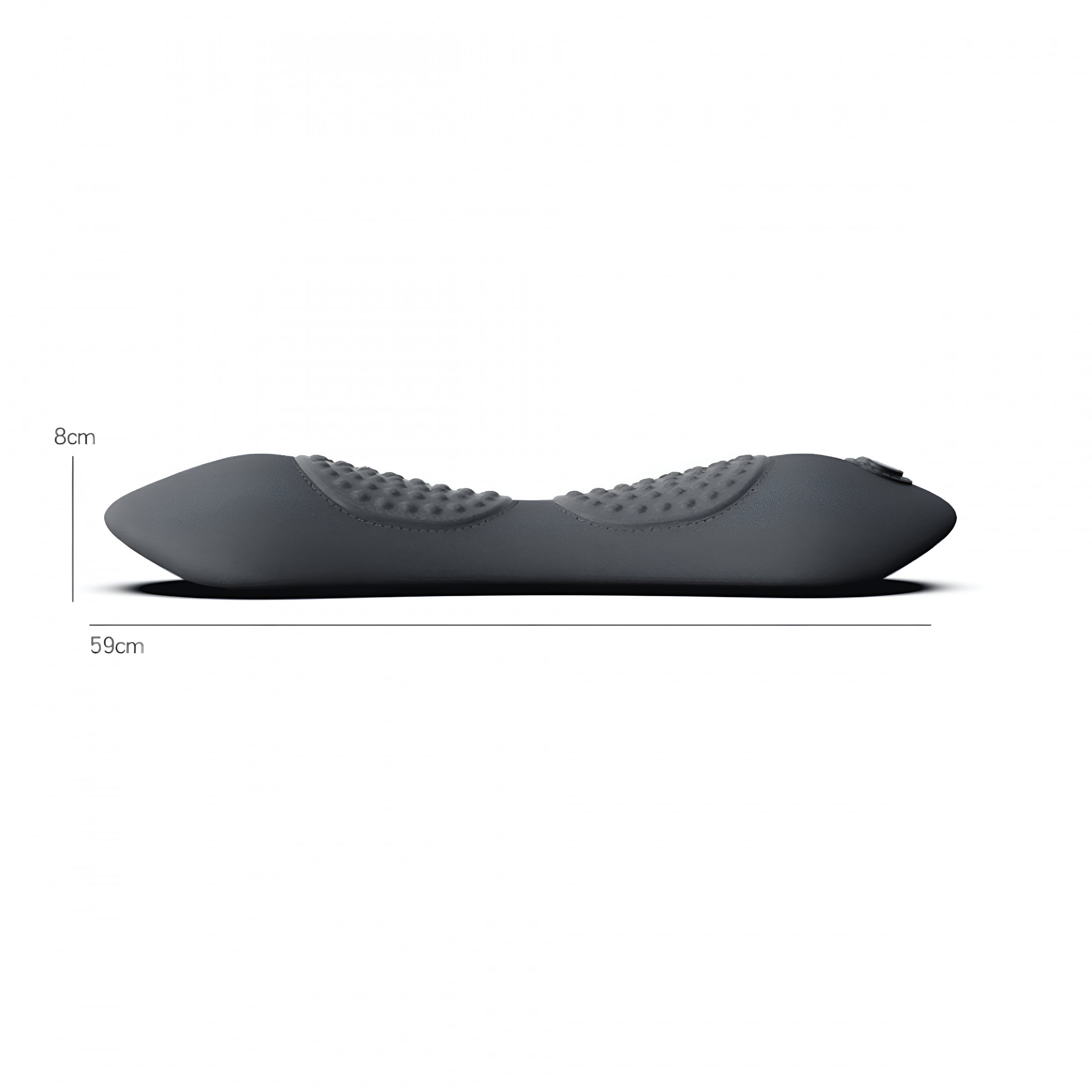 XIRQI Triple Fusion Back Massager,Upgraded 3 in 1 Neck Shoulder Backs Massagers with Traction,Vibration&Heat,Triple Fusion Back Massager for Spine Pain (Dark Gray)