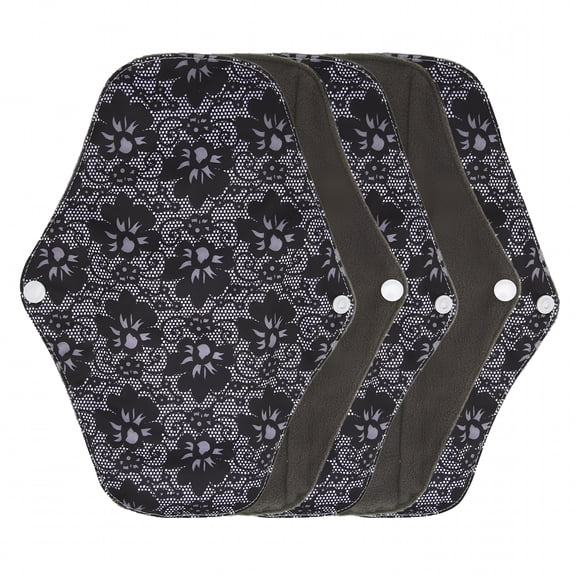 XIRQI Washable Incontinence Pads,Reusable Menstrual Pads Leakproof Soft Use Skin Friendly For Women For Menstrual Period