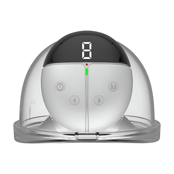 XIRQI Wireless Hands-Free Portable Electric Breast Pump with Rechargeable Battery Convenient Lcd Display Comfortable Wearable Double Modes for WomenS Breastfeeding