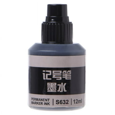 XISAOK 12ml Calligraphy Ink Bottle Fountain Pen Ink Bottle Black/Blue/Red Office Use
