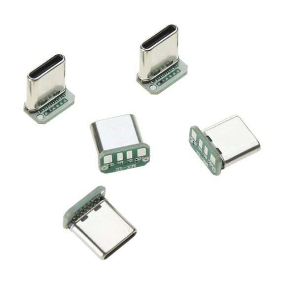 XISAOK 16P Type C Interface Jack Male Vertical Board Patch Type C male Connectors