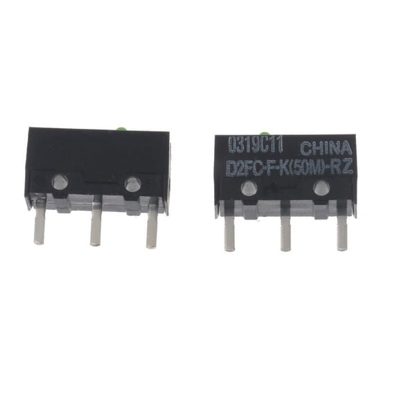XISAOK 2 Pieces Mouse Micro Switch Fretting Button Suitable for Mouse
