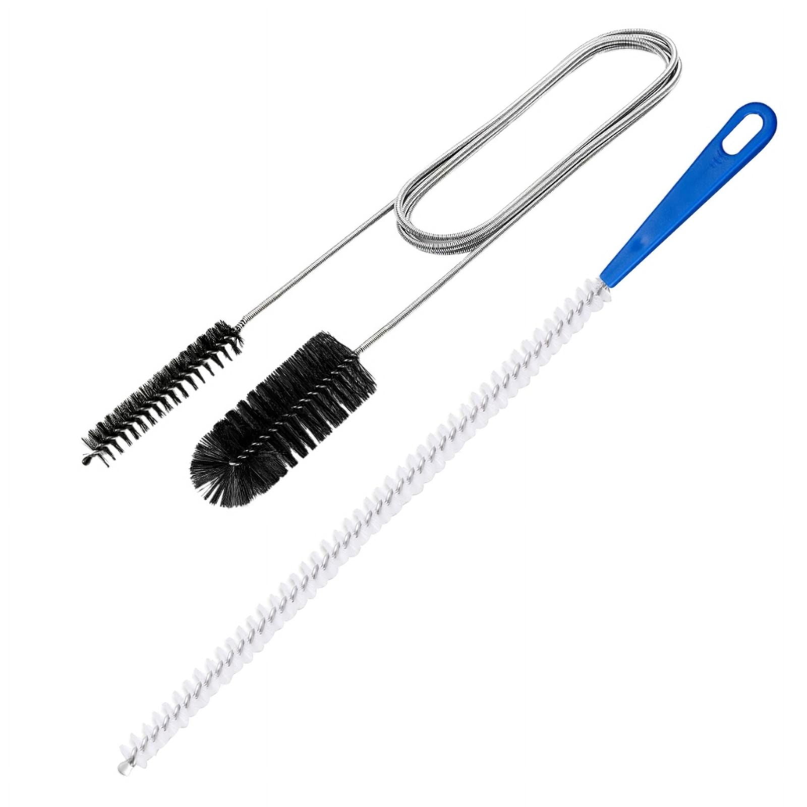 XISAOK 2 in 1 Nylon Pipe Cleaning Brush Set Unclog Drains and Keep Your