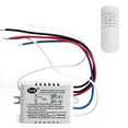 thumbnail image 1 of XISAOK 2-way Wireless Switch & Transmitter for Ceiling Lights Lamps Fluorescent Lamps, 1 of 2