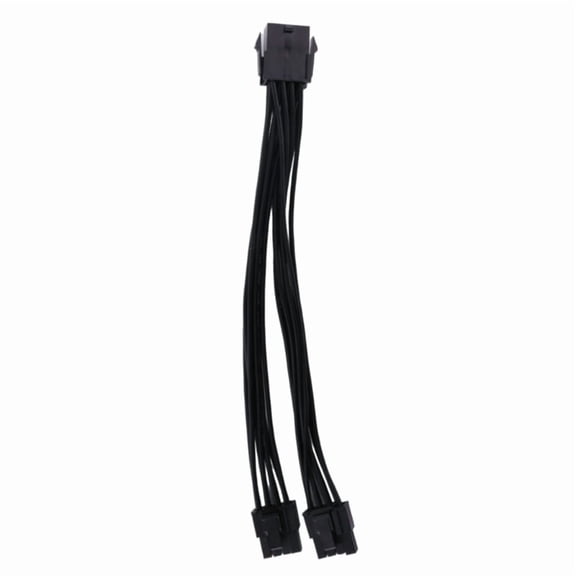 XISAOK 20cm CPU 8Pin To PCIE 2X 8Pin (6+2) Graphics Video Card Power Splitter Cable