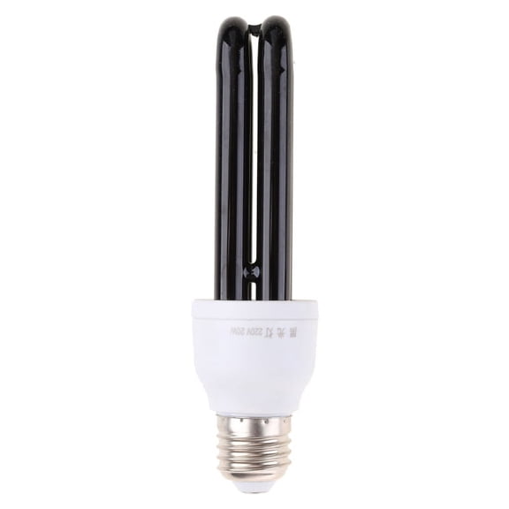 XISAOK 220V 20W E27 Ultraviolet Blacklight Light Bulb UV Mosquito Killer Lamp Bulbs