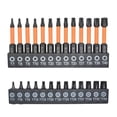 thumbnail image 1 of XISAOK 26Pieces Torx Screwdriver Bit Magentic Torx Bit Set Torx Head Drill Bit, 1 of 10