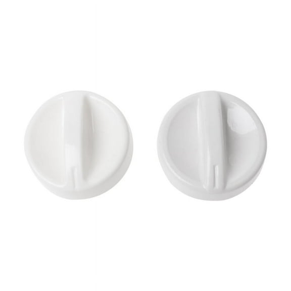 XISAOK 2Pcs Universal Microwave Oven Plastic Spool Rotary Knob Timer Control Switch New