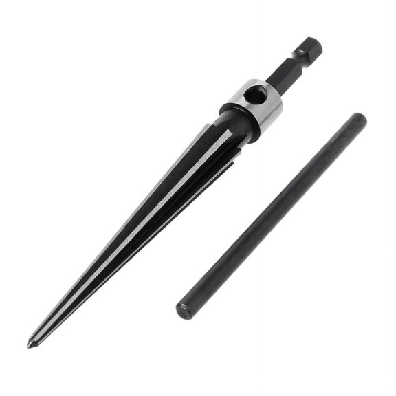 XISAOK 3-13mm Bridge Pin Hole Hand Held Reamer for T Handle Tapered 6 Fluted Chamfer Bi