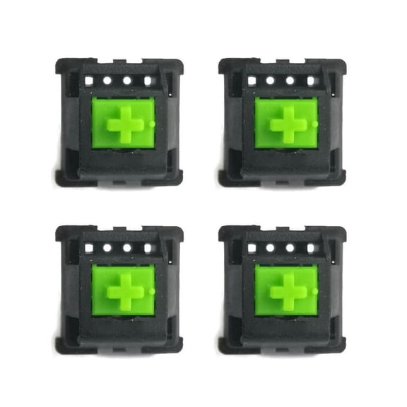 XISAOK 3 Pin Green RGB Switches Switch for Mechanical Gaming Keyboard