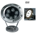 thumbnail image 1 of XISAOK 3W/6W/9W/12W Stainless Steel LED Fountain Light Waterproof Underwater Lamp, 1 of 21