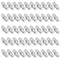 thumbnail image 1 of XISAOK 50 Pieces Shelf Pegs Pins Fixed Table Shelf Bracket for Cabinets Bookshelf, 1 of 10