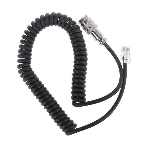 XISAOK 8 Pin to RJ-45 Modular Plug Mic Cable Adapter for Yaesu Microphone MD-200 MD-100 M-1 M-100 FT-450 FT-900 FT-991