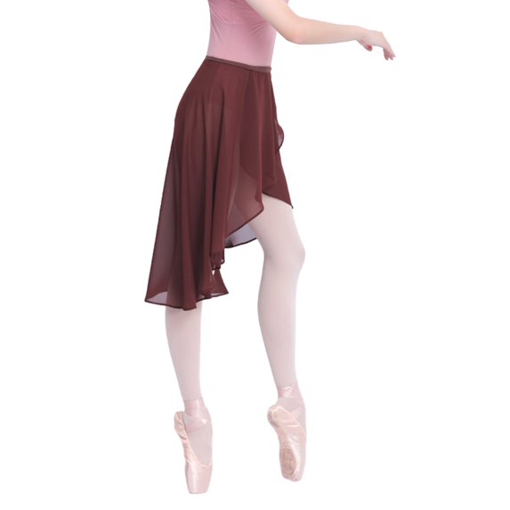 XISAOK Adults Women Ballet Dance Skirts Chiffon Dance Skirts Soft Breathable Dress