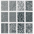thumbnail image 1 of XISAOK Animal Leopard Skin Stencils Baking Painting Templates for Home Wall Decor 12X, 1 of 6